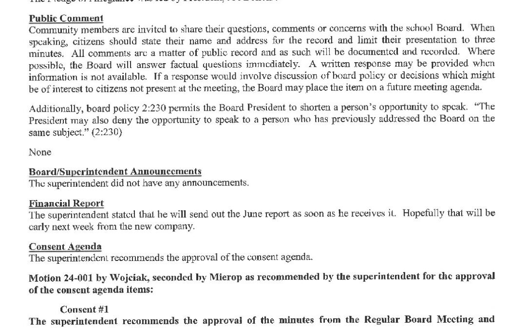 July 19, 2023 Regular Board Minutes-signed